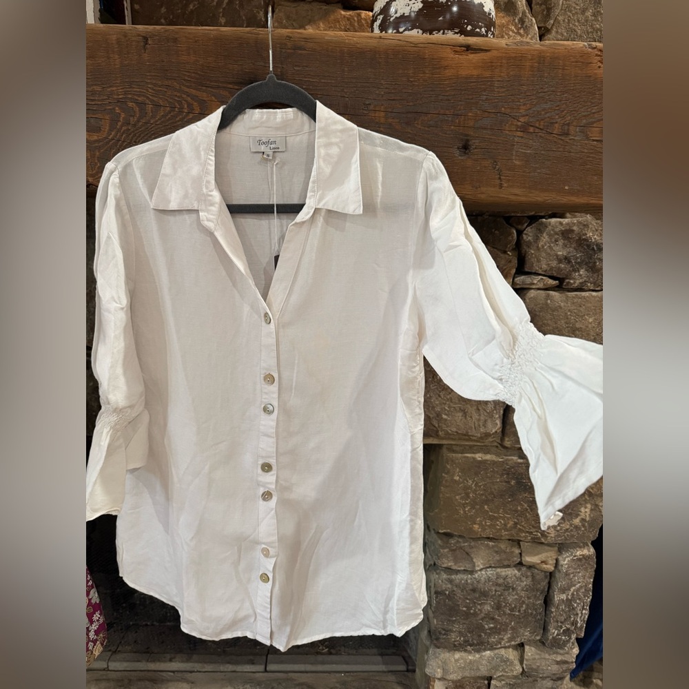 Toofan linen button up